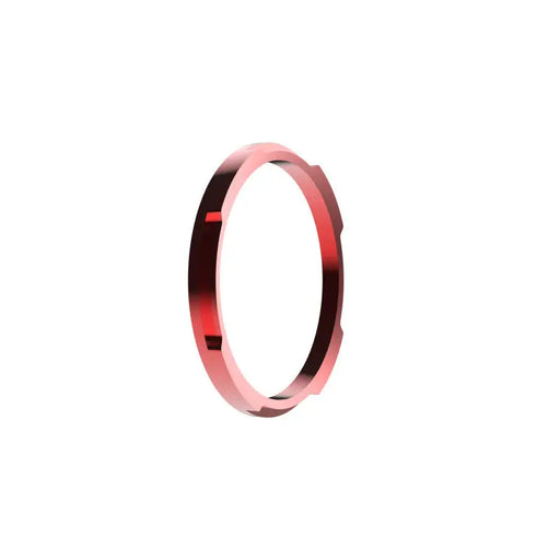 Red KC HiLiTES FLEX ERA 1 single bezel ring on white background