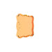 Gold square design ring - KC HiLiTES FLEX ERA 1 Single Light Shield (Amber)