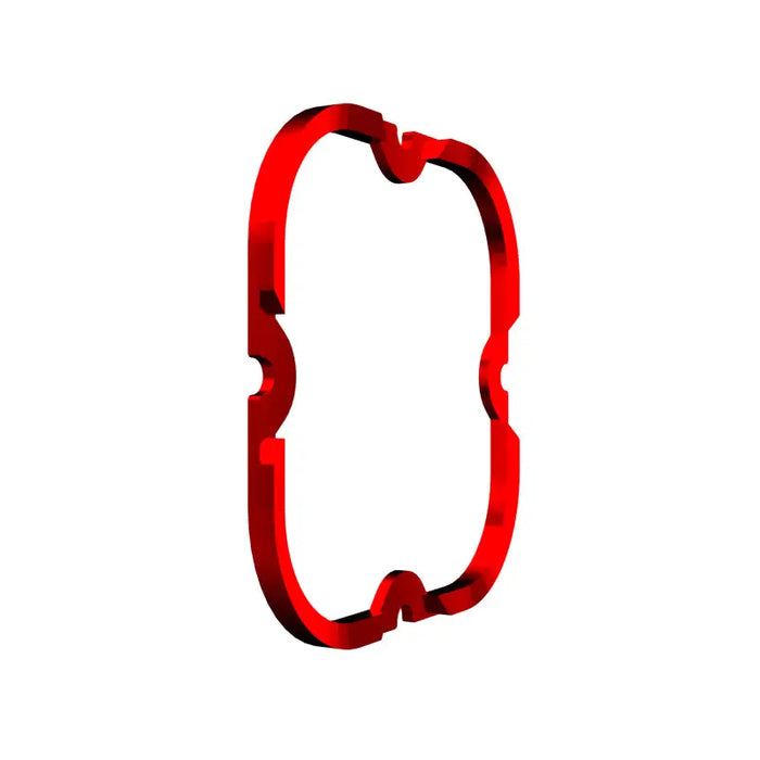 Red plastic letter q on white background - KC HiLiTES FLEX ERA 4 color bezel ring