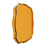 Gold and black border mirror - KC HiLiTES FLEX ERA 4 Light Shield Hard Cover (ea) in Amber