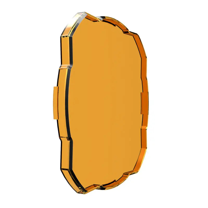 Gold and black border mirror - KC HiLiTES FLEX ERA 4 Light Shield Hard Cover (ea) in Amber