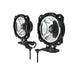 Pair of Mojave Gravity LED PRO6 Wide motorcycle lights