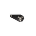 Black Xross Bar Light Mount Bracket with Screws