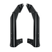 Pair of black aluminum front fender fenders for BMW E-type - KC HiLiTES Xross Bar Light Mount