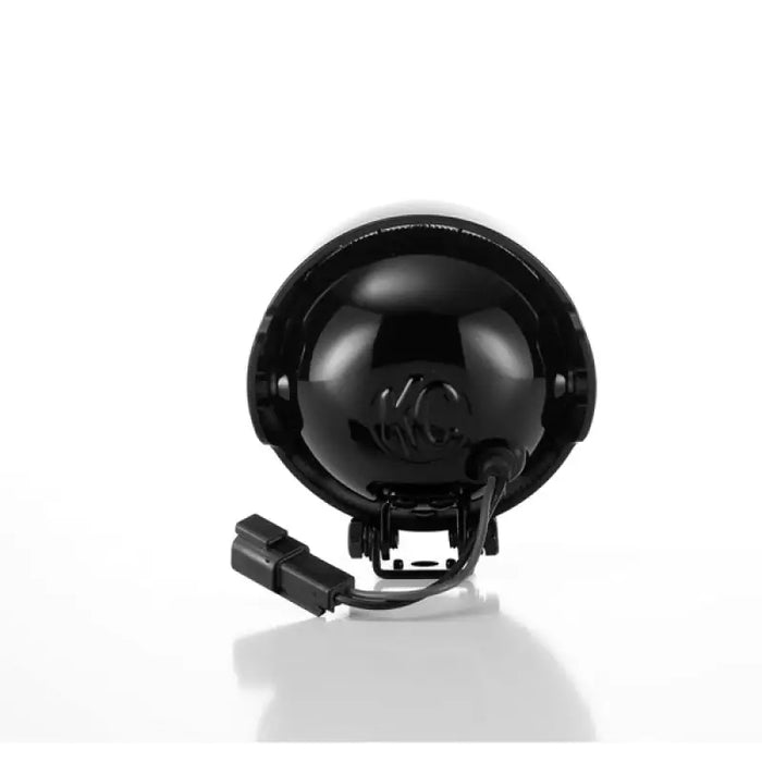 Black headphone on white background