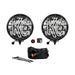 KC HiLiTES SlimLite® LED Lights - Pair of Round LED Fog Lights with Wiring