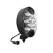 KC HiLiTES SlimLite® LED Lights - Black spotlight with white background