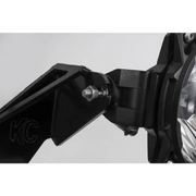 KC HiLiTES Universal 32in. Pro6 Gravity LED light bar with infinity ring™ mounted on handlebar