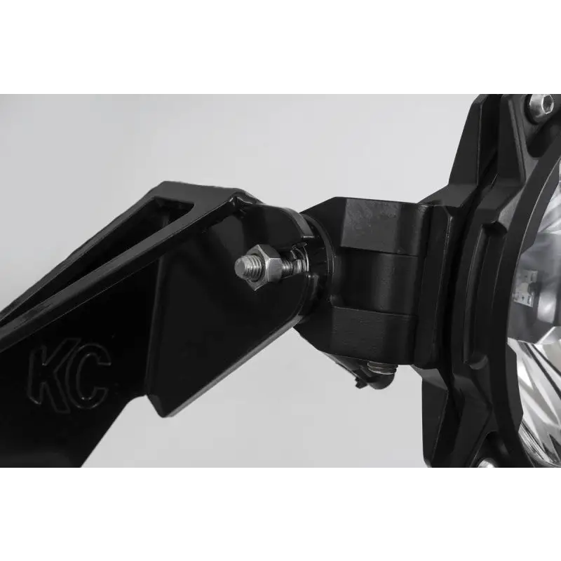 KC HiLiTES Universal 32in. Pro6 Gravity LED light bar with infinity ring™ mounted on handlebar