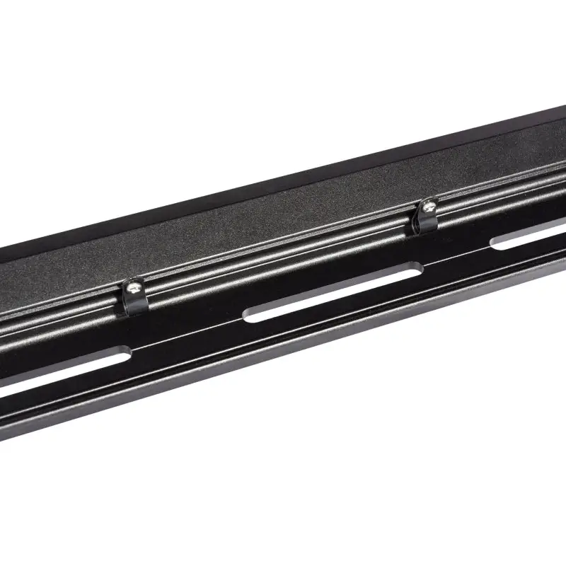 Universal black metal xross bar light mount for KC HiLiTES - 50in. Overhead (Bar Only/Req. Mount Brackets)