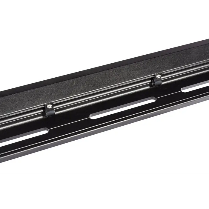 Universal black metal xross bar light mount for KC HiLiTES - 50in. Overhead (Bar Only/Req. Mount Brackets)
