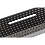 Black and white metal strip in KC HiLiTES Universal 50in. Overhead Xross Bar Light Mount.
