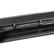 Black metal box with latch for KC HiLiTES Universal 50in. Overhead Xross Bar Light Mount (Bar Only/Req. Mount Brackets)