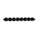 Black flower chain for KC HiLiTES Universal 50in. Pro6 Gravity LED 8-Light 160w Combo Beam Light Bar.