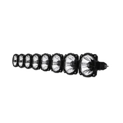 KC HiLiTES Universal 50in. Pro6 Gravity LED 8-Light Combo Beam Light Bar with black and white leds