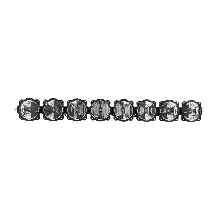 Black and white bracelet with row of stones on KC HiLiTES Universal 50in. Pro6 Gravity LED Light Bar