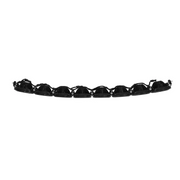 KC HiLiTES Universal 50in. Gravity LED 8-Light Bar with black plastic chain against white background.