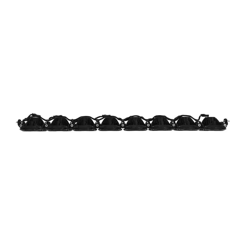 Black metal chain against white background - KC HiLiTES Universal 50in. Pro6 Gravity LED 8-Light 160w Combo Beam Light Bar image