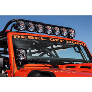 KC HiLiTES Universal 50in. Pro6 Gravity LED Light Bar on Jeep