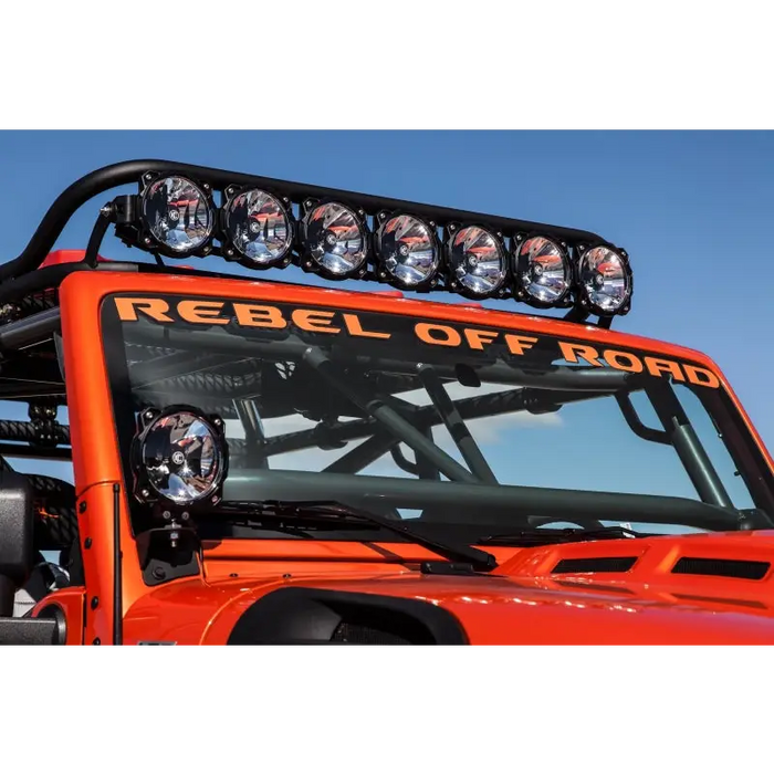 KC HiLiTES Universal 50in. Pro6 Gravity LED Light Bar on Jeep