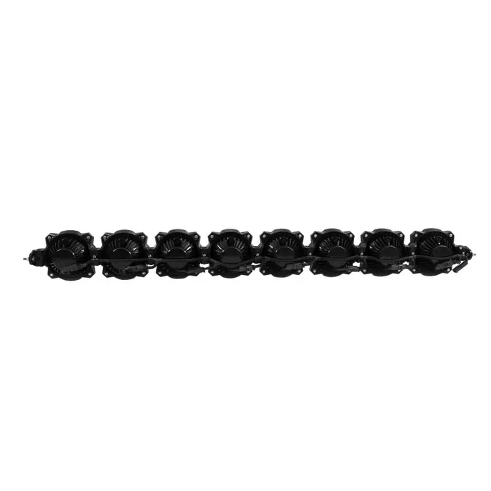 Black chain with flower design on KC HiLiTES Universal 50in. Pro6 Gravity LED 8-Light 160w Combo Beam Light Bar