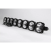 KC HiLiTES Universal 50in. Pro6 Gravity LED Light Bar with eight black LEDs on white background.