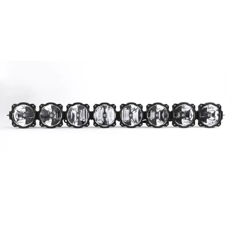 Black and white bracelet on KC HiLiTES Universal 50in. Pro6 Gravity LED light bar.