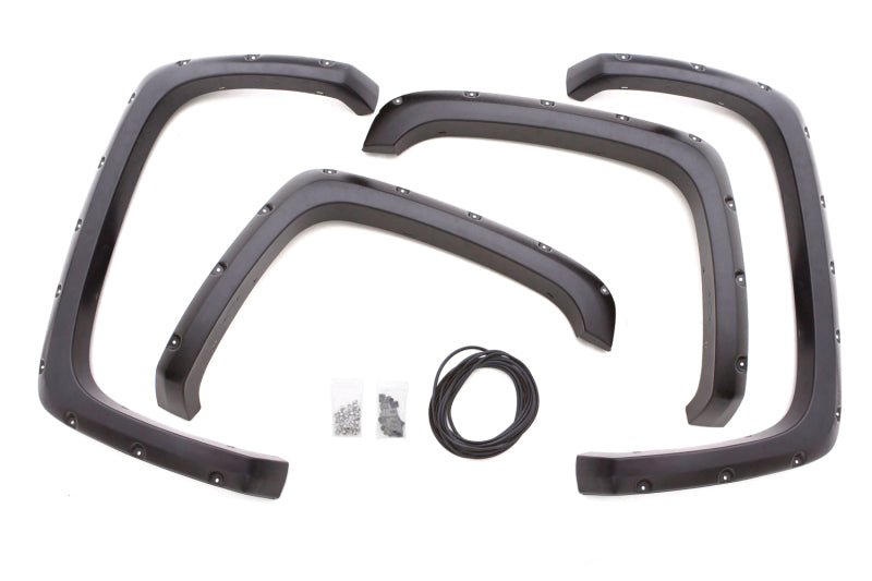 Lund’s rx-rivet style black fender flares for ford