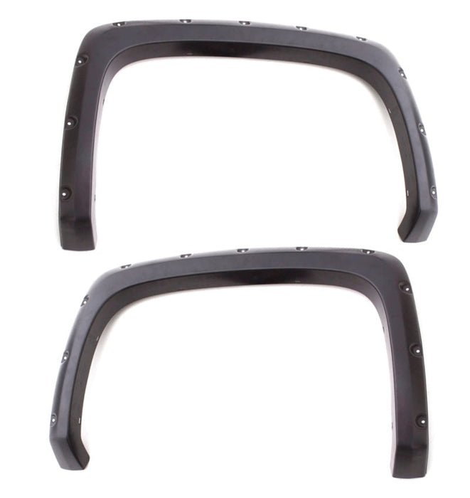 Lund’s rx-rivet style black fender flares for ford - 4 pc