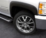 Black lund 16-17 toyota tacoma sx-sport style fender flares with flat tire