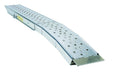 Metal shelf with holes displayed in lund universal folding arched ramps - brite product