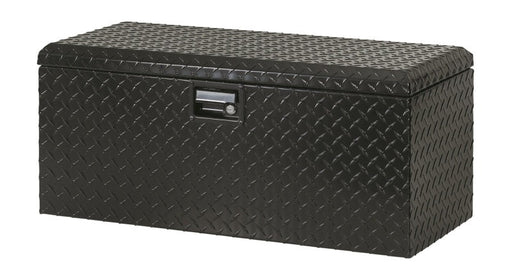 Lund universal challenger specialty tool box in black - diamond pattern metal box