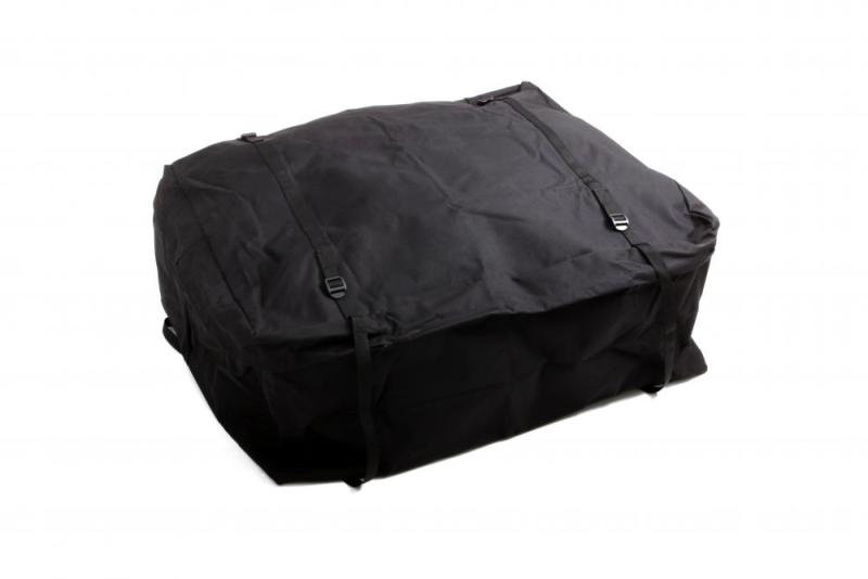 Black lund universal soft cargo pack with zipper closure - perfect for jeep wrangler and ford bronco off-roading
