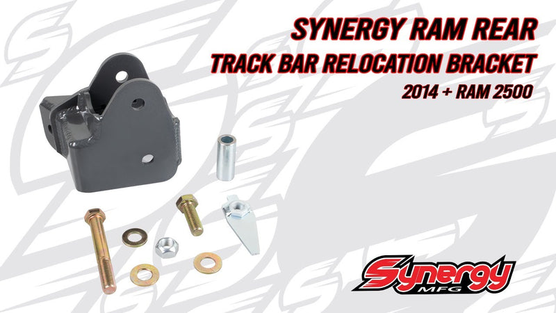 Synergy 2014+Ram 2500 Rear Track Bar Relocation Bracket