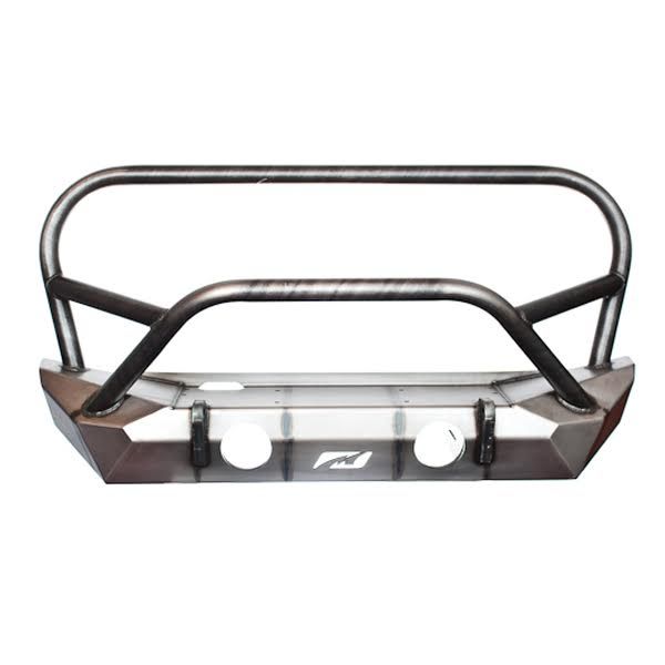 Hammer Front Bumper w/Grill Hoop, Stinger & Fog Mounts for Jeep JK / JKU