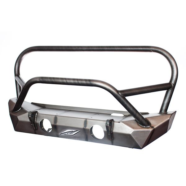 Hammer Front Bumper w/Grill Hoop, Stinger & Fog Mounts for Jeep JK / JKU