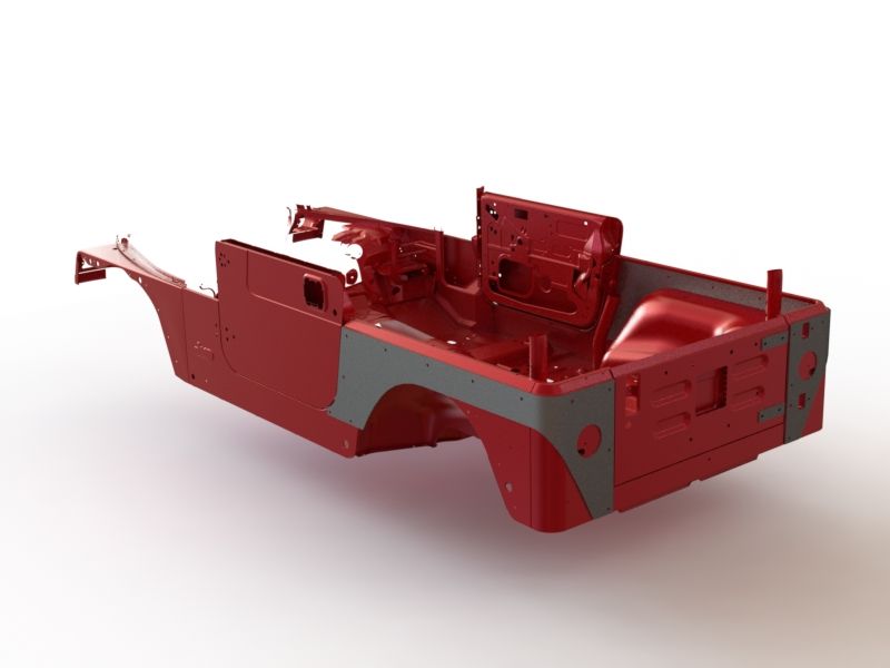 Comp Cut Corner Guards for Jeep TJ - Steel