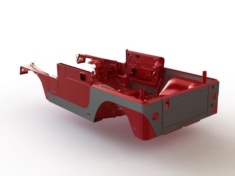 Comp Cut Corner Guards for Jeep TJ - Steel