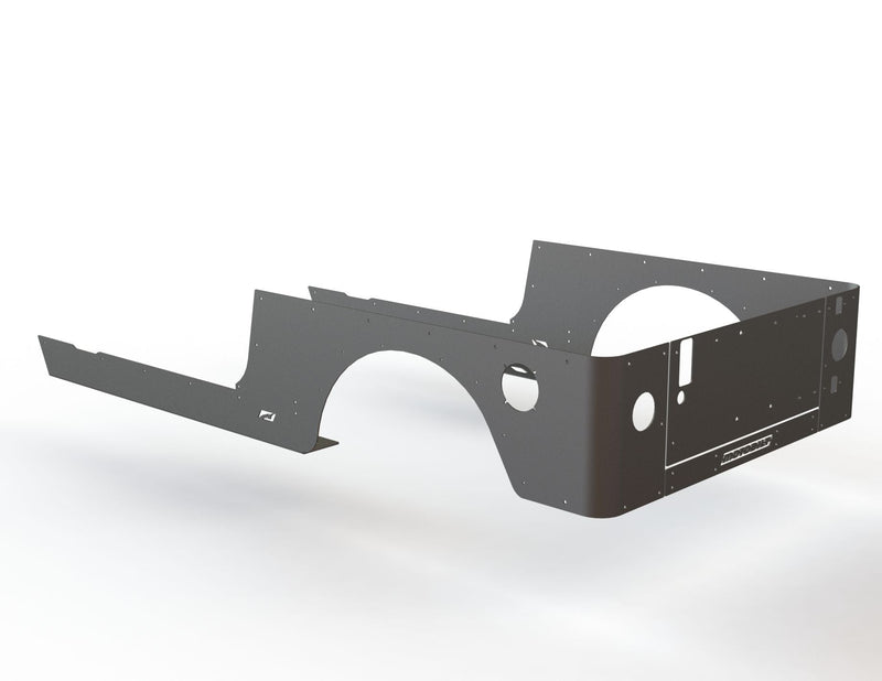 Factory Wheel Opening Corner Guards for Jeep LJ 04-06