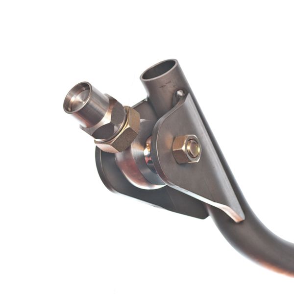 Link Mount Brackets for Round Tube - Choose Bolt Hole Size