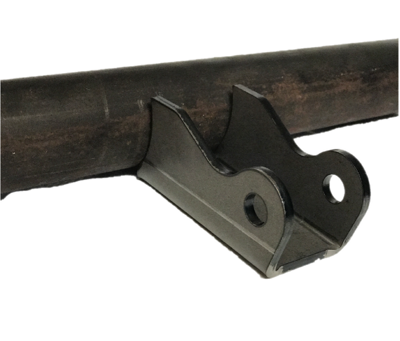 Universal Formed Shock Brackets for Axle Tube