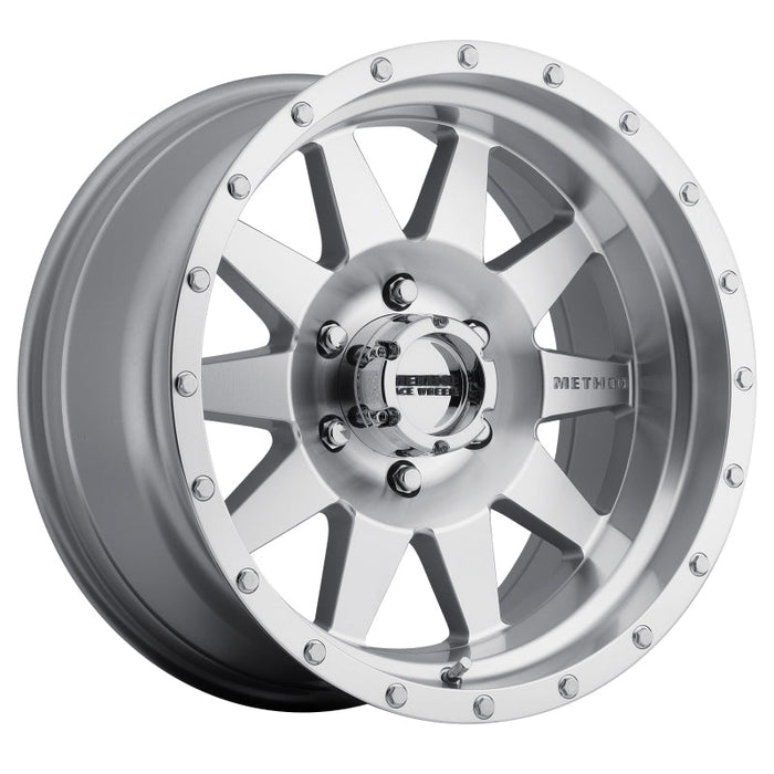 Method mr301 standard 17x8.5 wheel with white and black centers