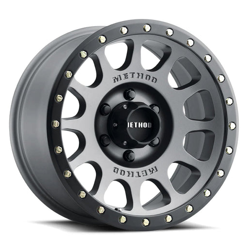 Method mr305 nv 18x9 matte black lip wheel in different sizes