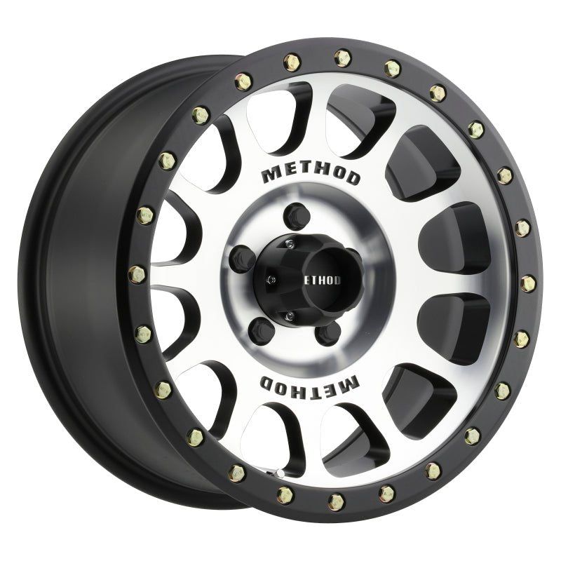 Method MR305 NV 17x8.5 25mm Offset 6x5.5 108mm CB Machined/Black Street Loc Wheel