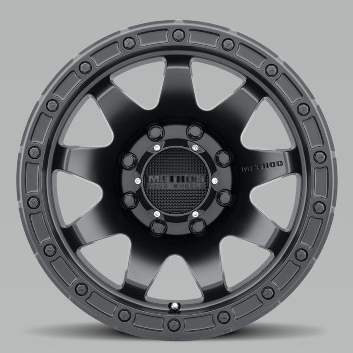 Method mr317 18x9 matte black wheel(product image)
