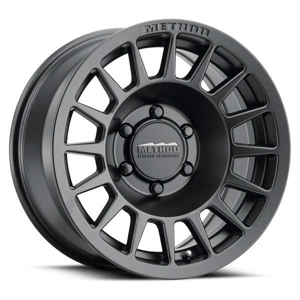 Method MR707 Bead Grip 18x9 +0mm Offset 6x5.5 BP 106.25mm CB 5in BS Matte Black Wheel