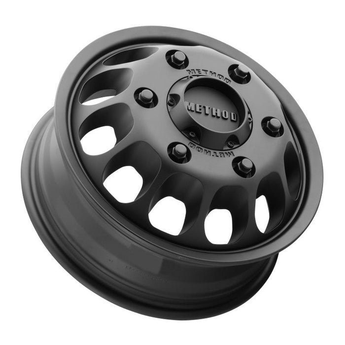 Method mr901 matte black wheel | 16x6 +110mm offset & 6x180 | black rim with center bore