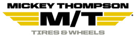 Mickey thompson baja boss a/t tire logo displayed on product