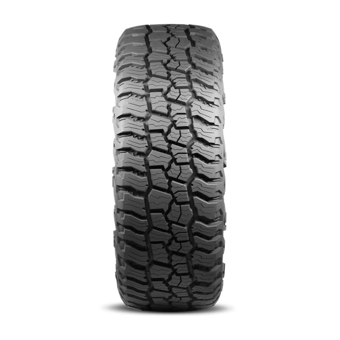 Mickey thompson baja boss a/t tire lt315/70r17 on white background