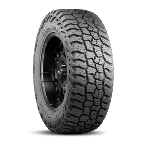 Mickey thompson baja boss a/t tire on white background